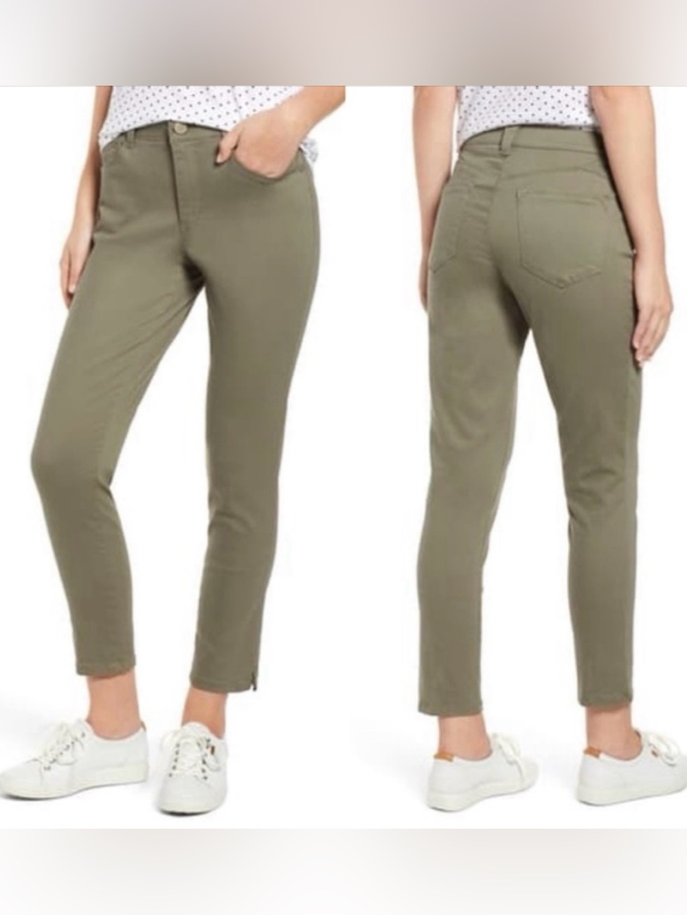 Wit & Wisdom High Waist Ankle Skinny Pants